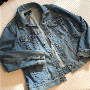 Lucky Brand Tomboy Trucker Denim Jacket